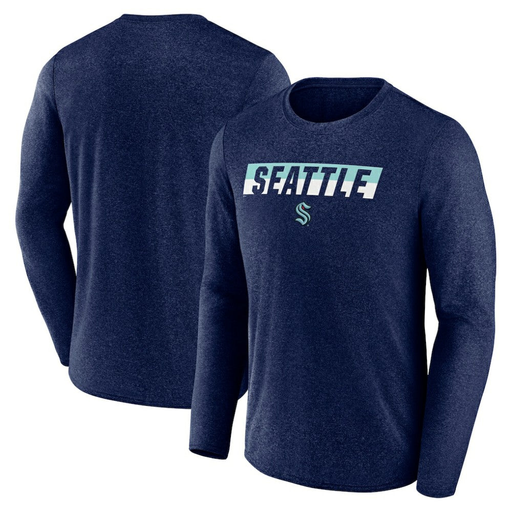 Seattle Kraken Fanatics Transition Long Sleeve T-Shirt