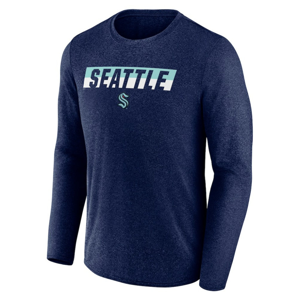 Seattle Kraken Fanatics Transition Long Sleeve T-Shirt