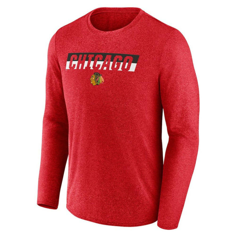 Chicago Blackhawks Fanatics Transition Long Sleeve T-Shirt
