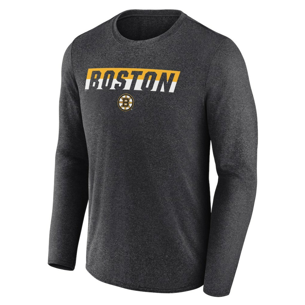 Boston Bruins Fanatics Transition Long Sleeve T-Shirt