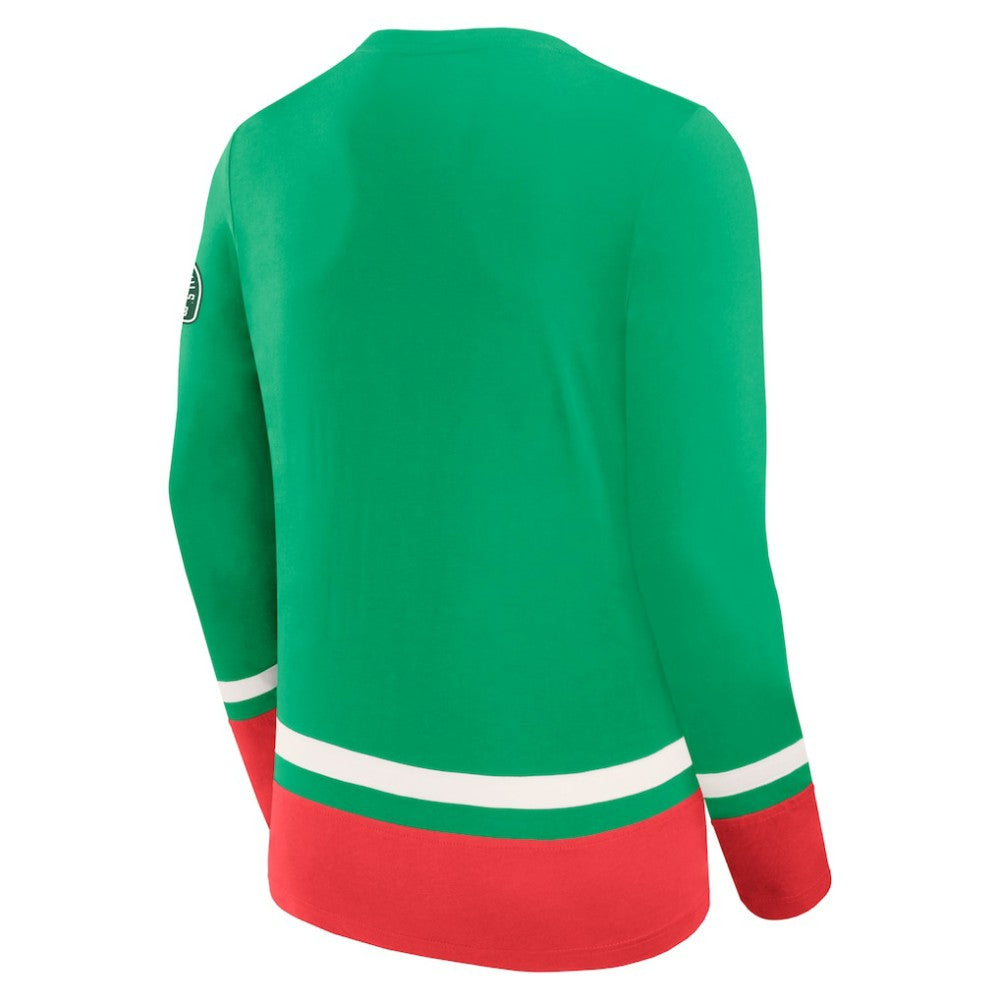 New Jersey Devils Fanatics Vintage High Point Long Sleeve T-Shirt