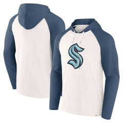 Seattle Kraken Fanatics Vintage Winger Pullover Hoodie