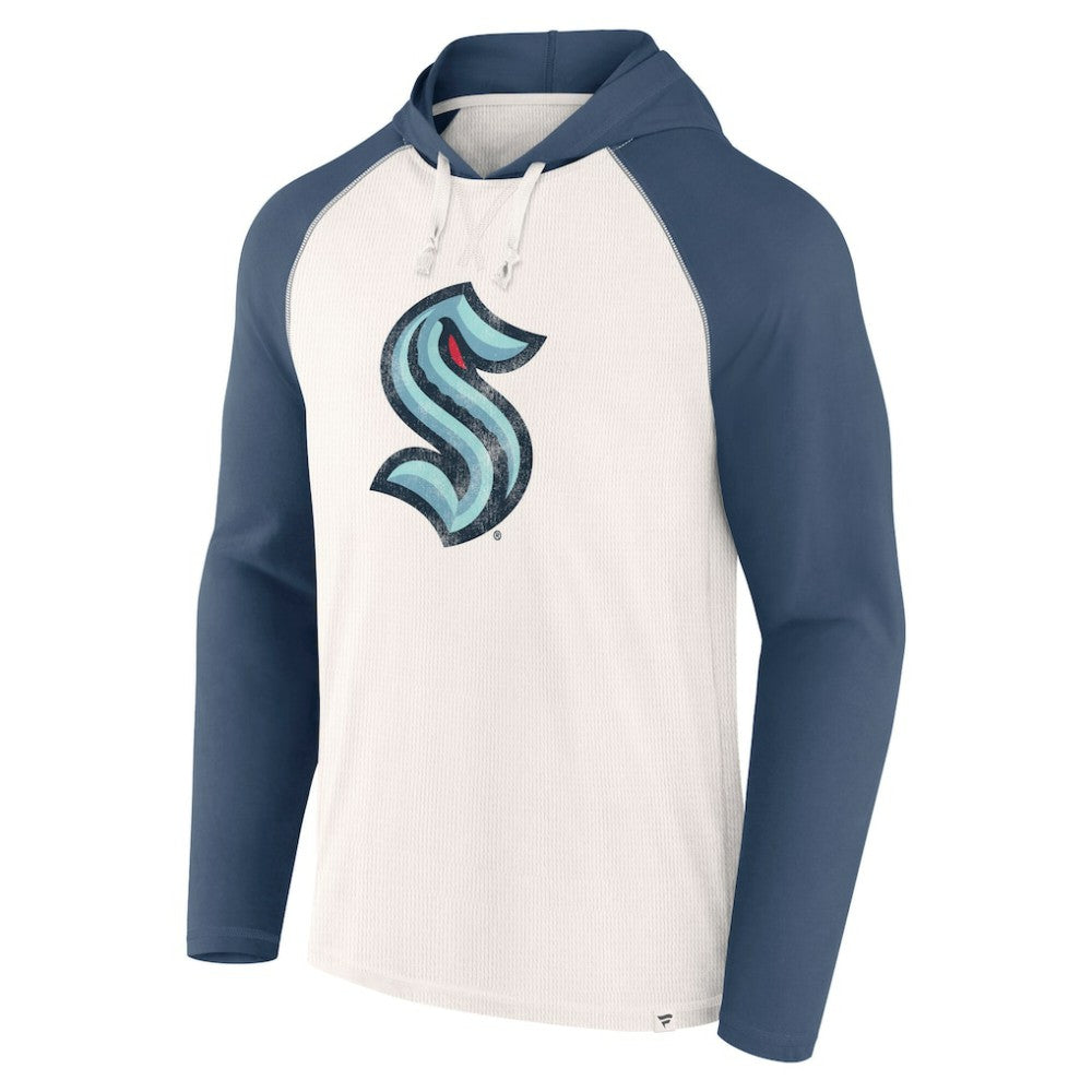 Seattle Kraken Fanatics Vintage Winger Pullover Hoodie