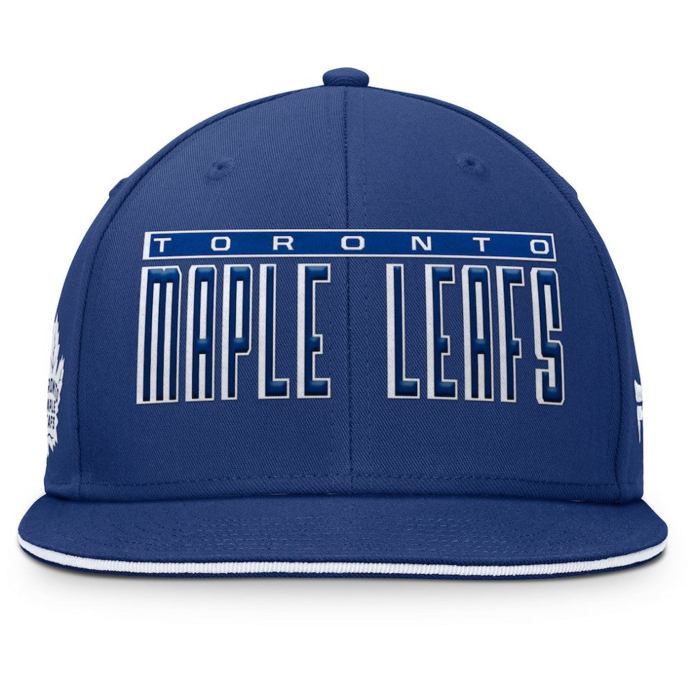 Toronto Maple Leafs Fanatics Fundamental Gino Stack Snapback Hat
