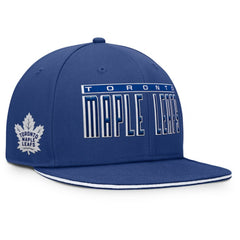 Toronto Maple Leafs Fanatics Fundamental Gino Stack Snapback Hat