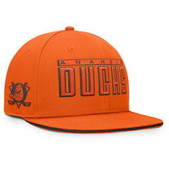 Anaheim Ducks Fanatics Fundamental Gino Stack Snapback Hat