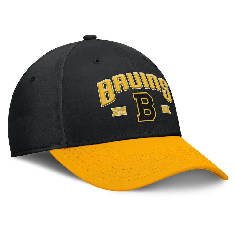 Boston Bruins Fanatics Heritage Captain Flex Hat