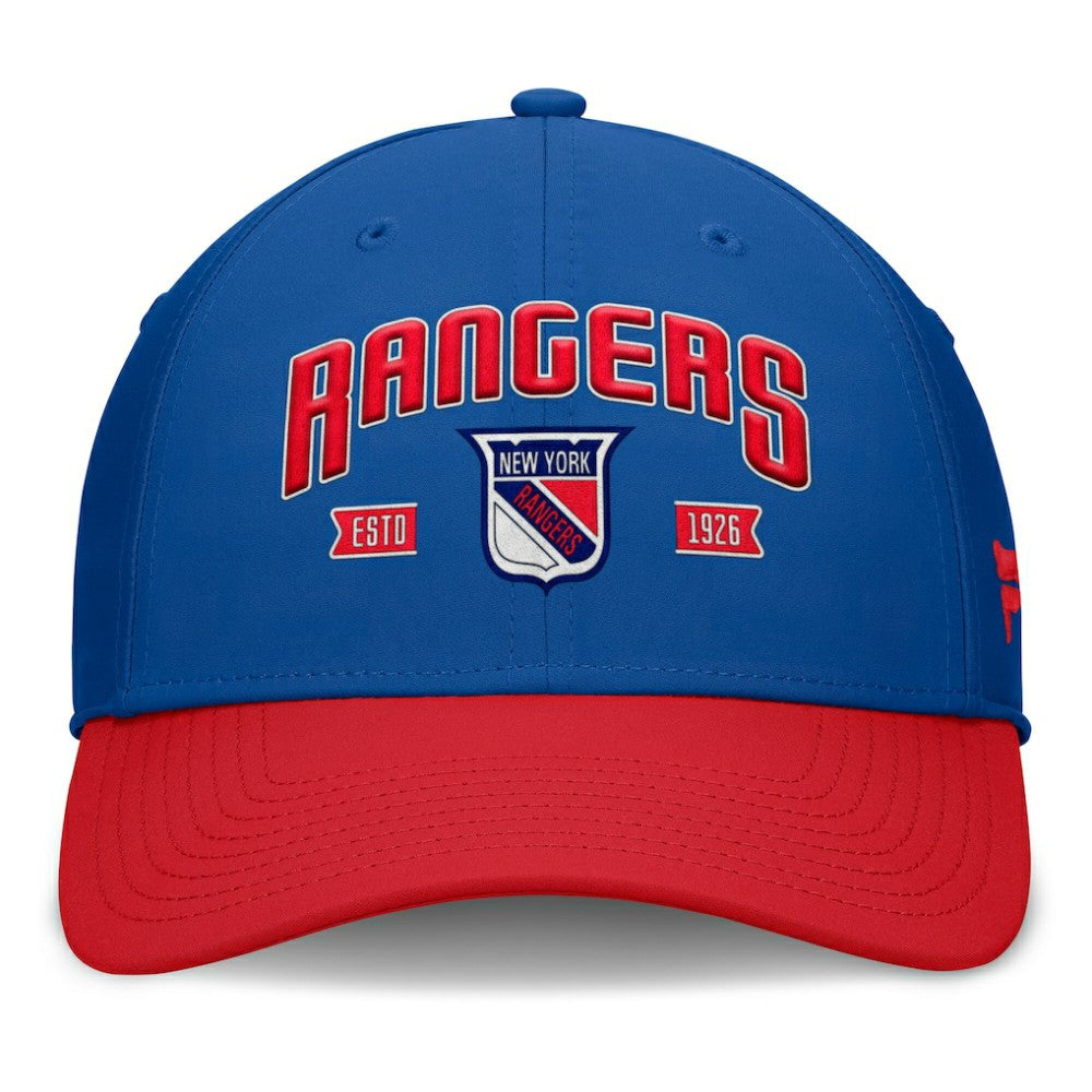 New York Rangers Fanatics Heritage Captain Flex Hat