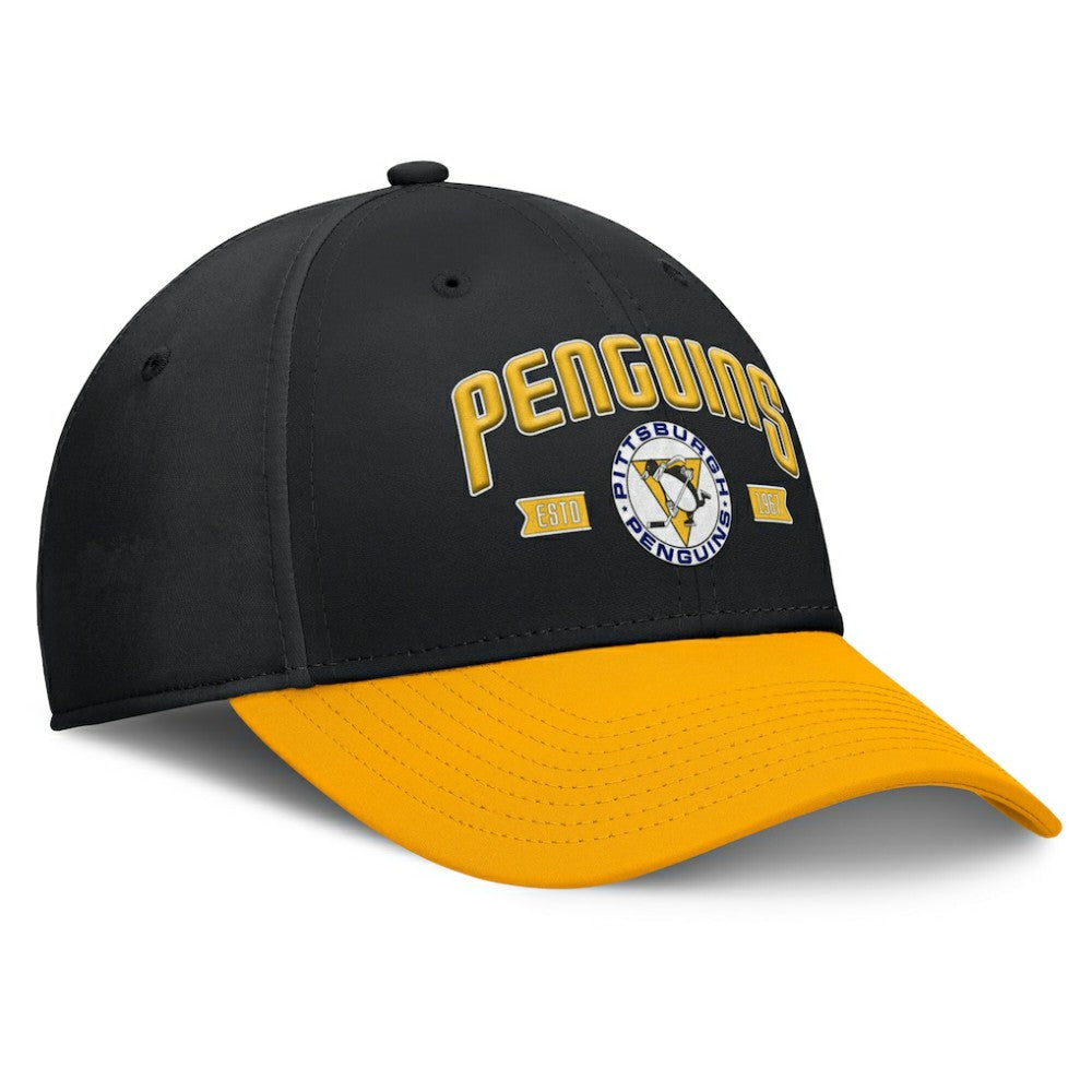 Pittsburgh Penguins Fanatics Heritage Captain Flex Hat