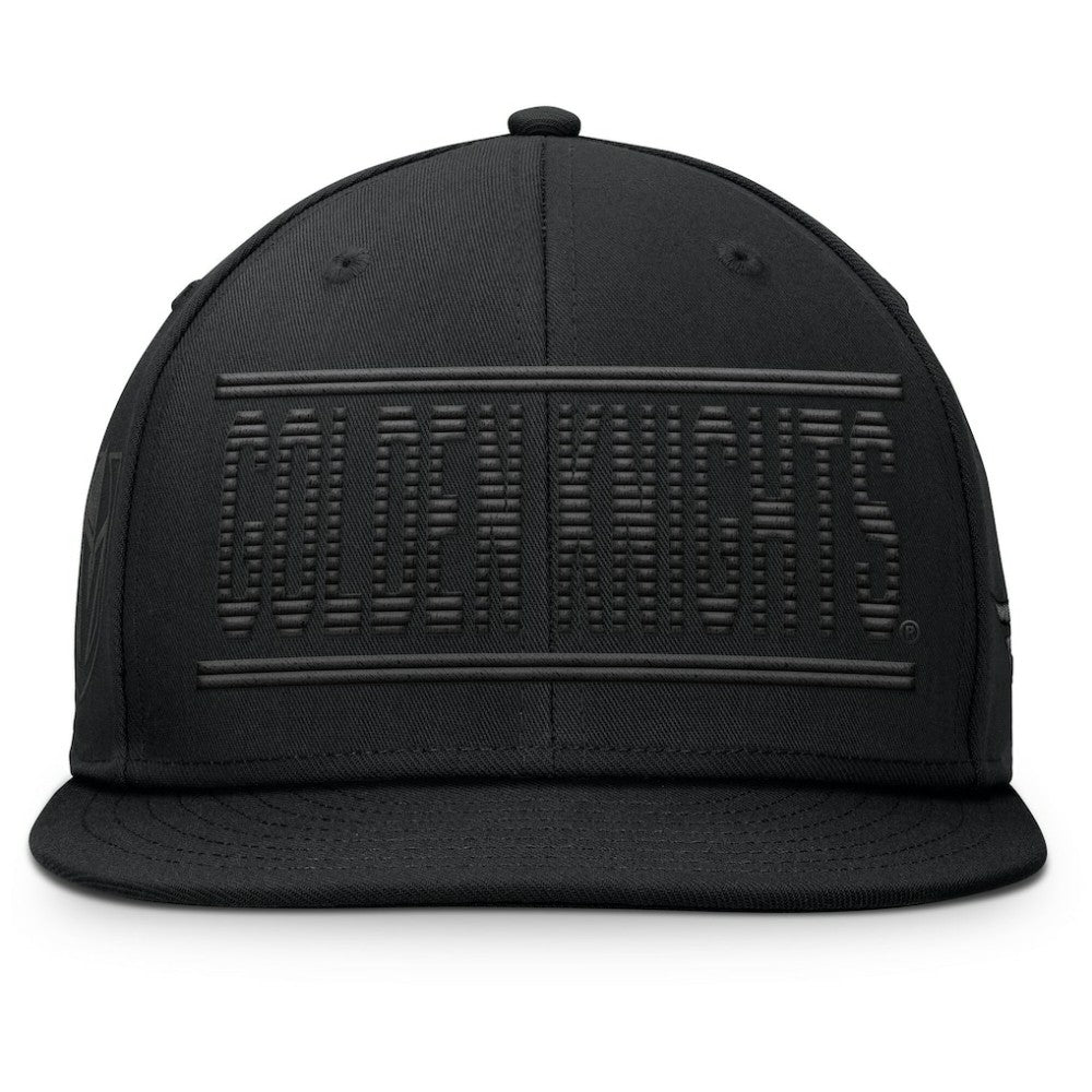 Vegas Golden Knights Fanatics Heritage Ice Time Wordmark Fitted Hat