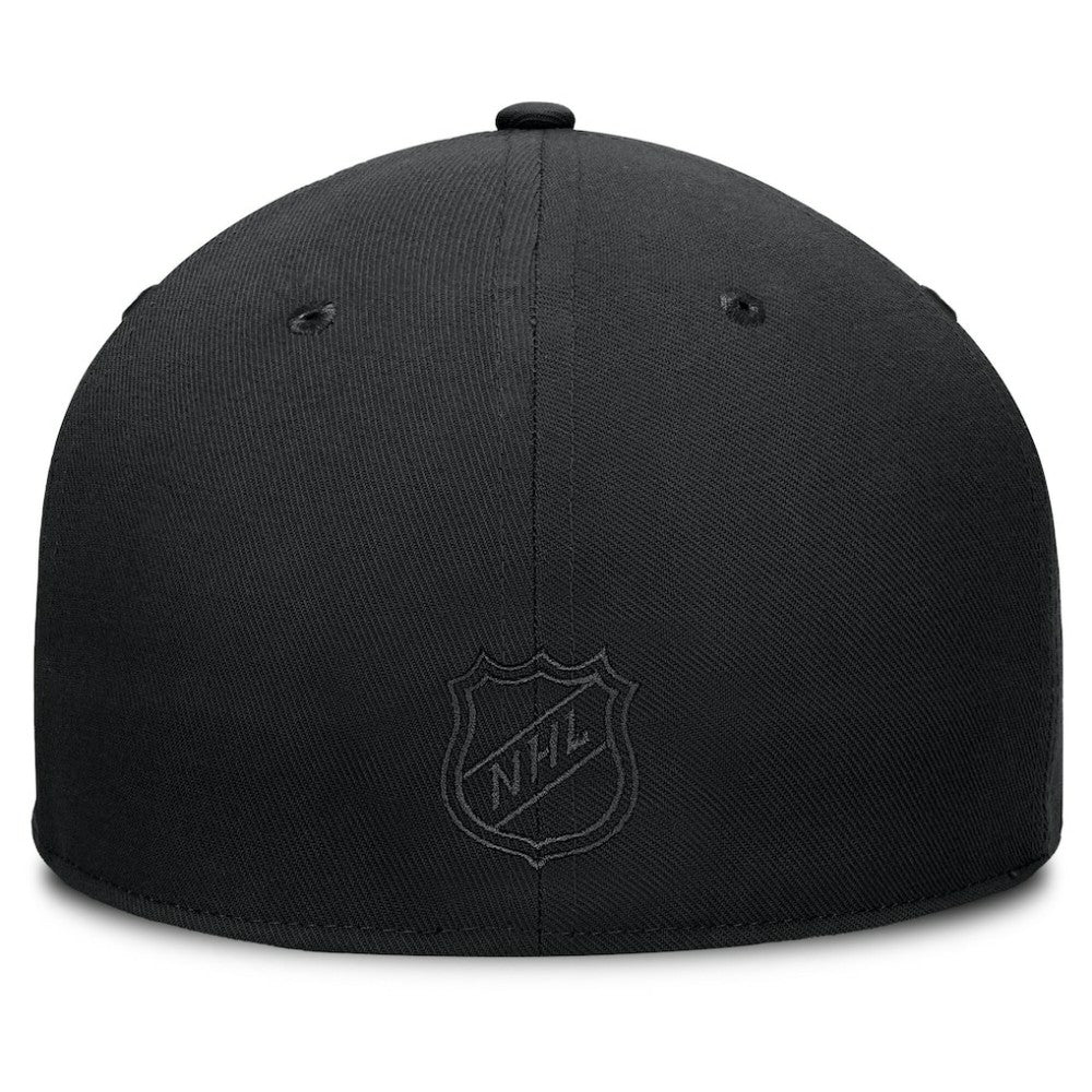 Vegas Golden Knights Fanatics Heritage Ice Time Wordmark Fitted Hat