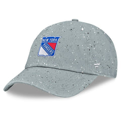 New York Rangers Fanatics Women's Heritage Snow Day Speckle Adjustable Hat