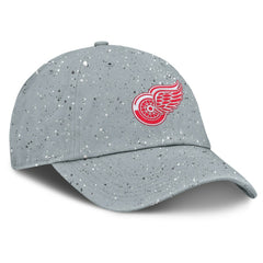 Detroit Red Wings Fanatics Women's Heritage Snow Day Speckle Adjustable Hat