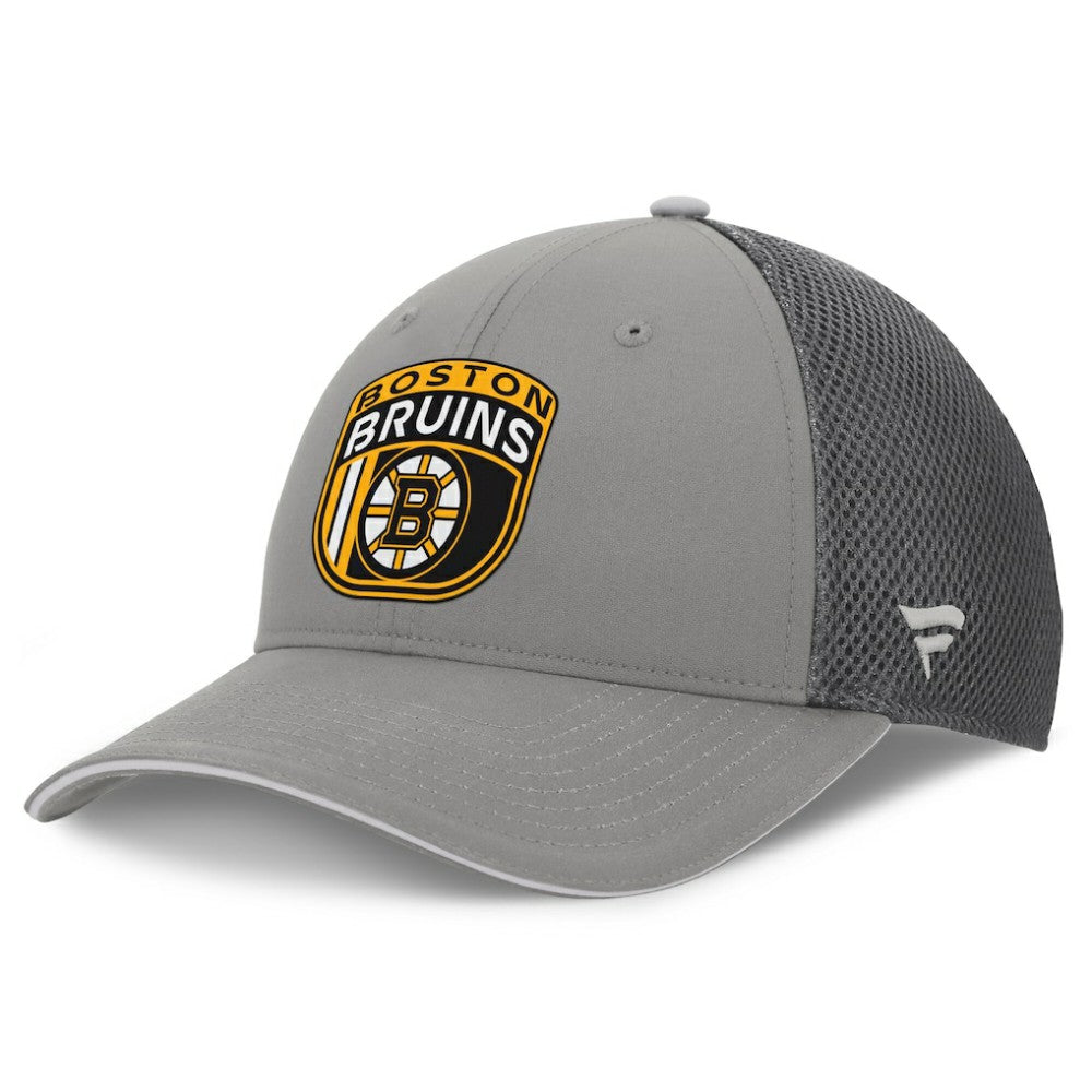 Boston Bruins Fanatics Authentic Pro Home Ice Trucker Adjustable Hat