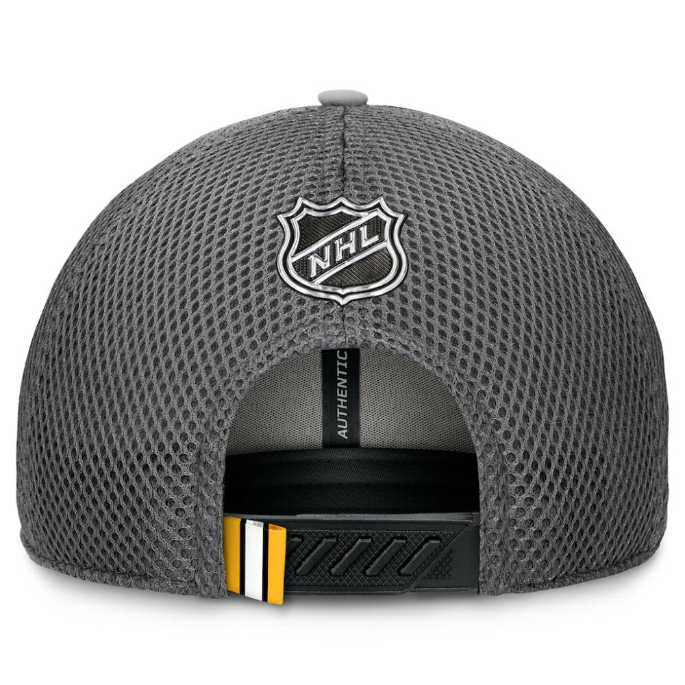 Boston Bruins Fanatics Authentic Pro Home Ice Trucker Adjustable Hat