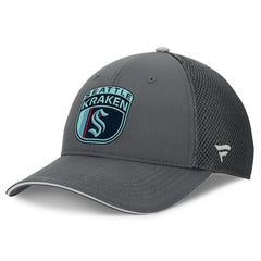 Seattle Kraken Fanatics Authentic Pro Home Ice Trucker Adjustable Hat