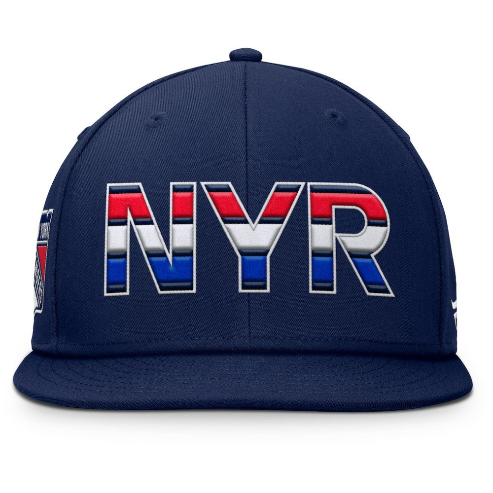 New York Rangers Fanatics Authentic Pro Alternate Jersey Snapback Hat