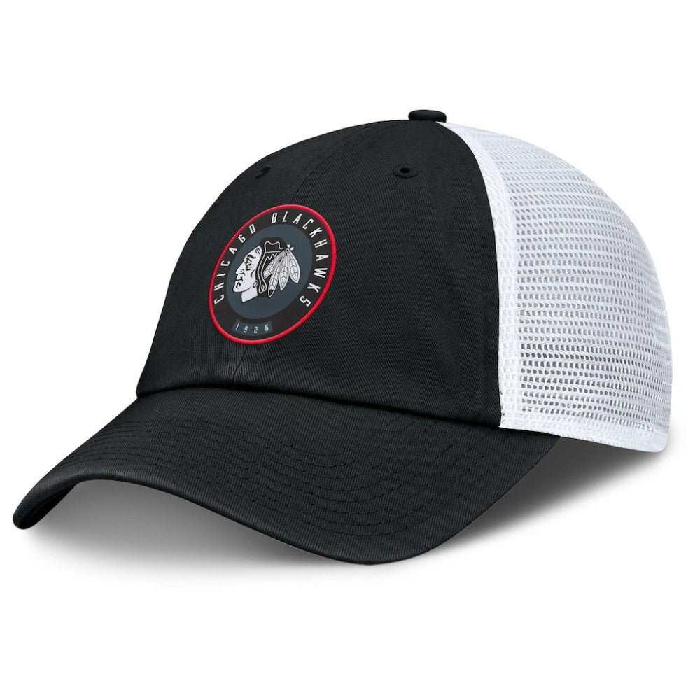 Chicago Blackhawks Fanatics Averie Trucker Adjustable Hat