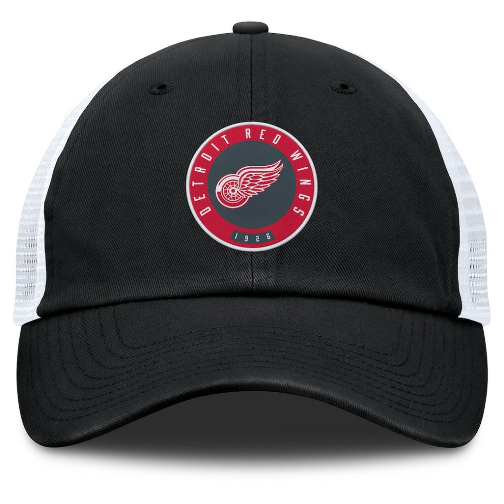 Detroit Red Wings Fanatics Averie Trucker Adjustable Hat