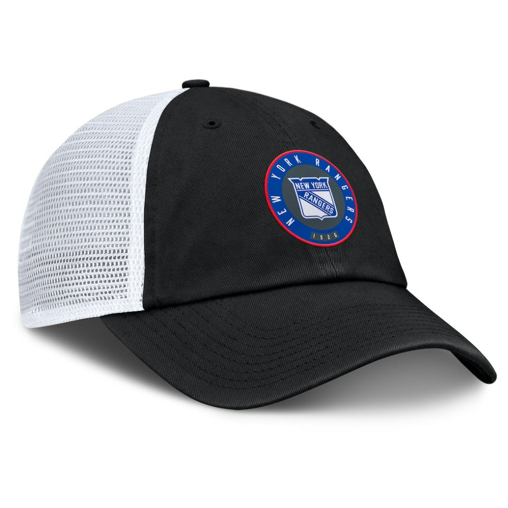 New York Rangers Fanatics Averie Trucker Adjustable Hat