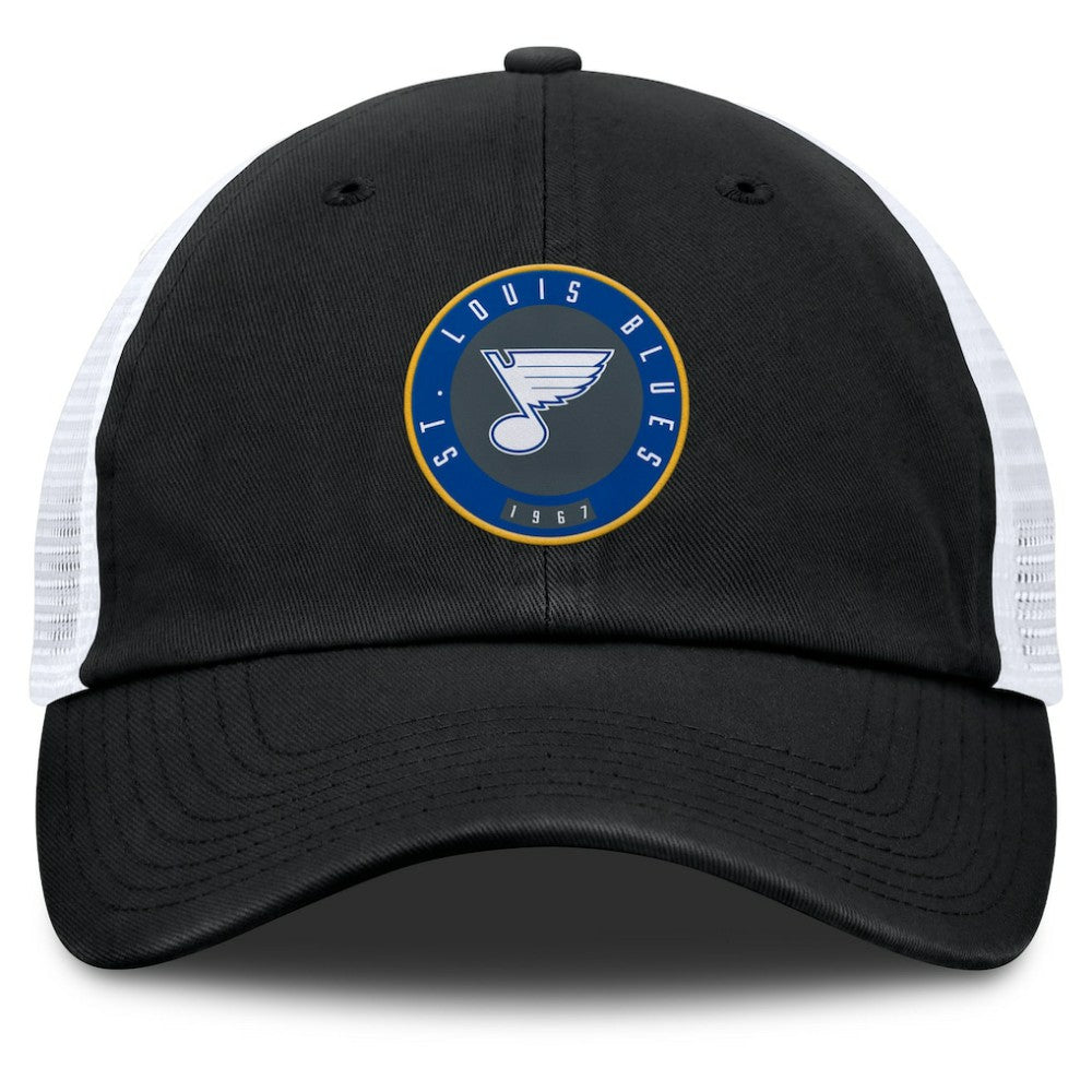 St. Louis Blues Fanatics Averie Trucker Adjustable Hat