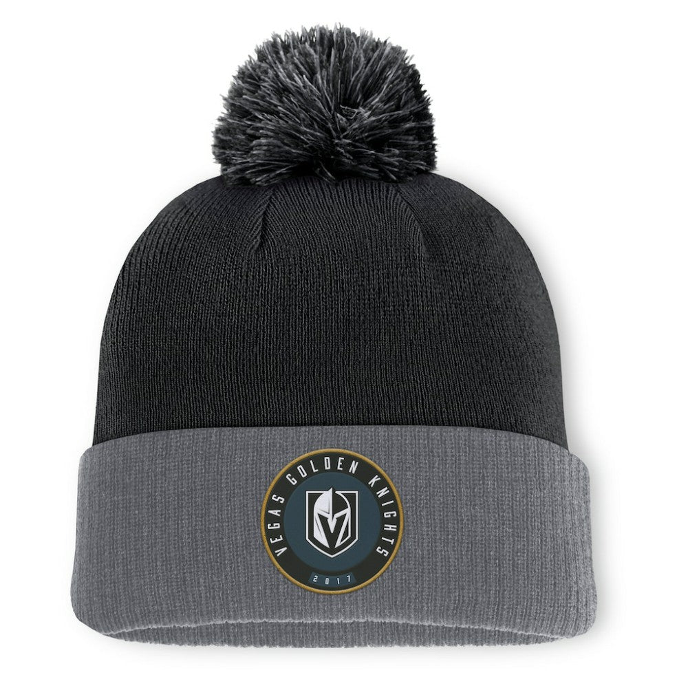 Vegas Golden Knights Fanatics Aspyn Cuffed Knit Hat with Pom