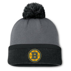 Boston Bruins Fanatics Women's Cuffed Knit Hat with Pom
