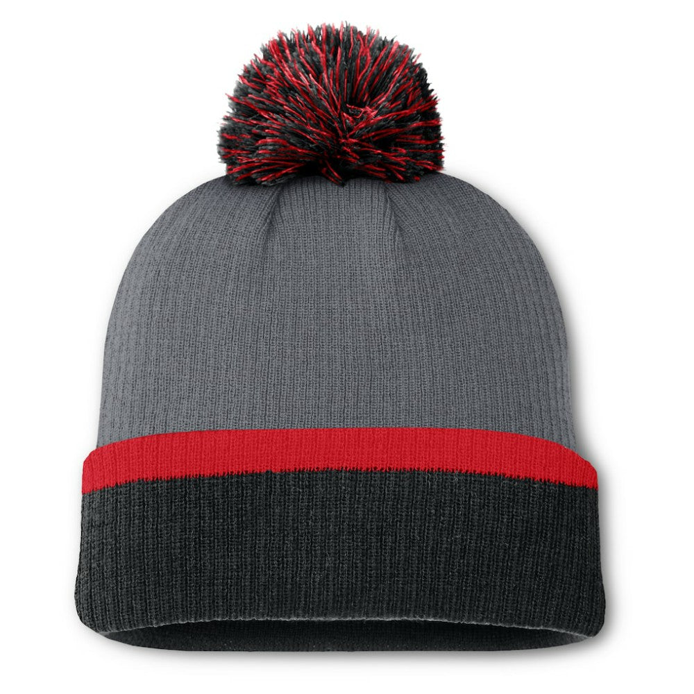 Chicago Blackhawks Fanatics Women's Cuffed Knit Hat with Pom