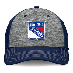 New York Rangers Fanatics Fundamental Top Shelf 2-Tone Flex Hat