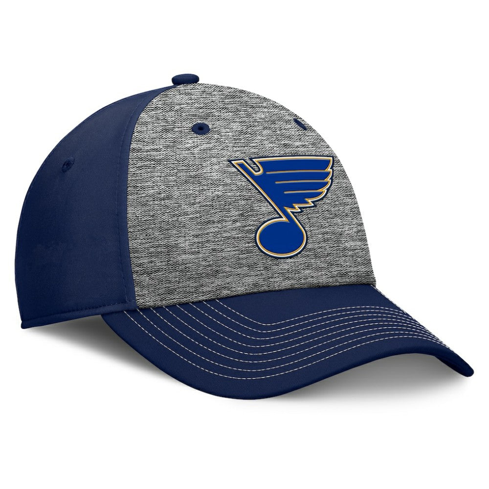 St. Louis Blues Fanatics Fundamental Top Shelf 2-Tone Flex Hat