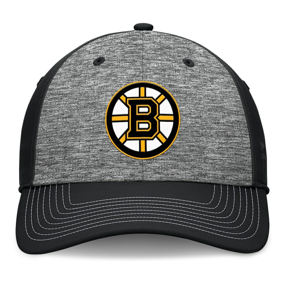 Boston Bruins Fanatics Fundamental Top Shelf 2-Tone Flex Hat