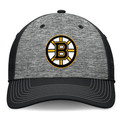 Boston Bruins Fanatics Fundamental Top Shelf 2-Tone Flex Hat