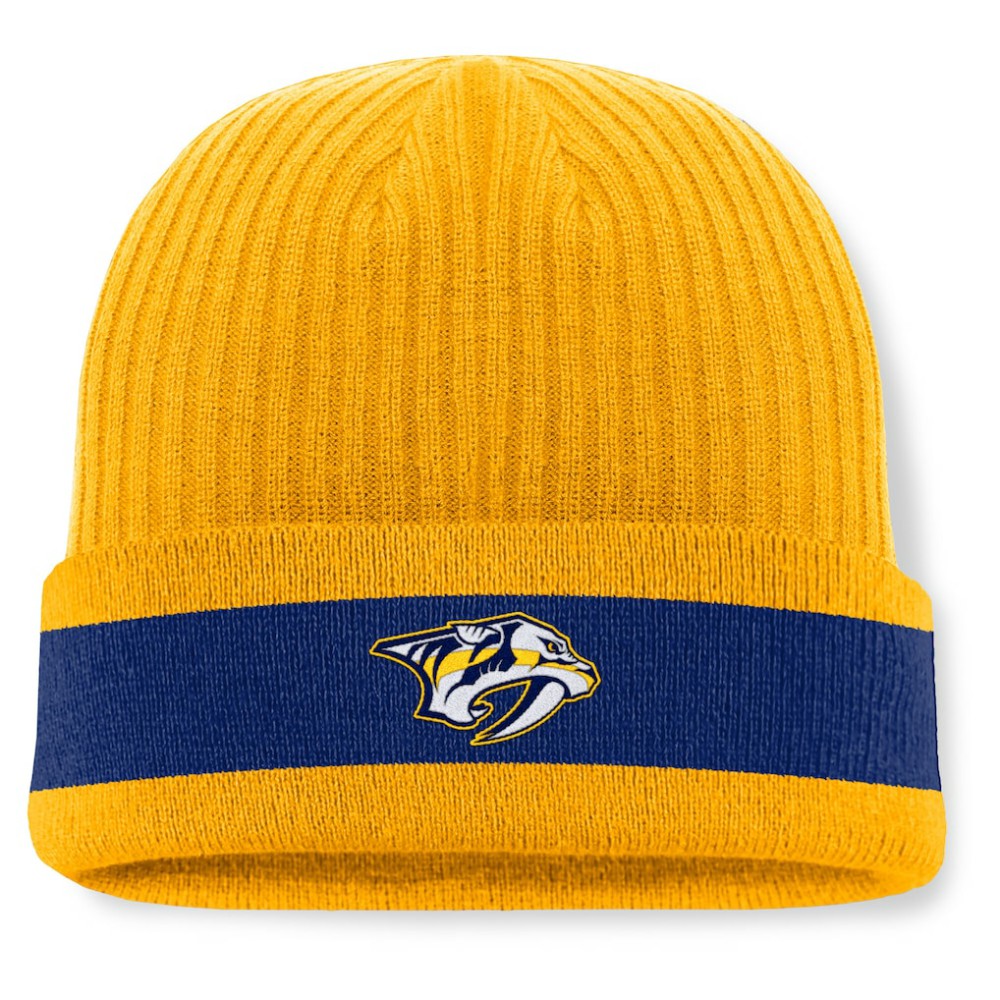 Nashville Predators Fanatics Blueliner Cuffed Knit Hat