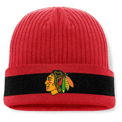 Chicago Blackhawks Fanatics Blueliner Cuffed Knit Hat