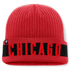 Chicago Blackhawks Fanatics Blueliner Cuffed Knit Hat