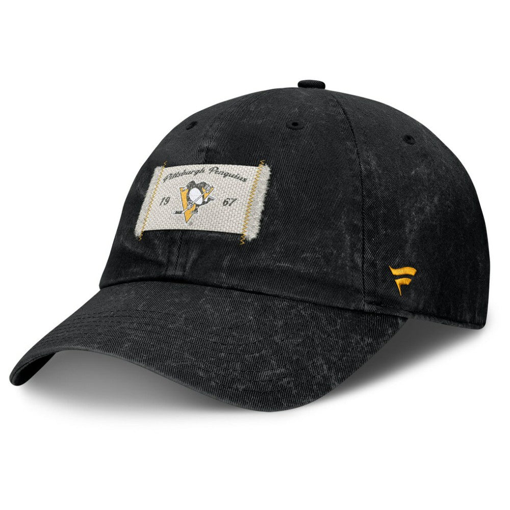Pittsburgh Penguins Fanatics Women's Heritage Away Game Adjustable Hat