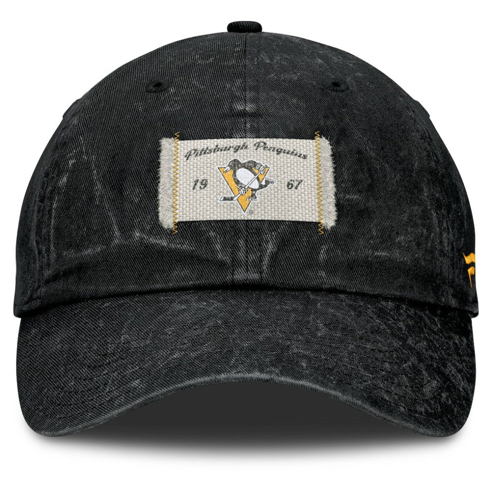 Pittsburgh Penguins Fanatics Women's Heritage Away Game Adjustable Hat