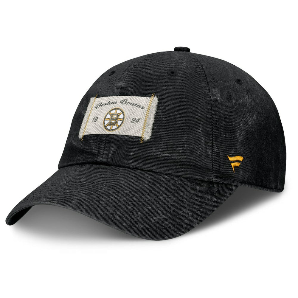 Boston Bruins Fanatics Women's Heritage Away Game Adjustable Hat