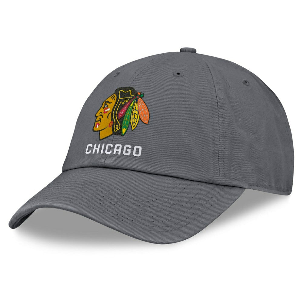 Chicago Blackhawks Fanatics Washed Adjustable Hat