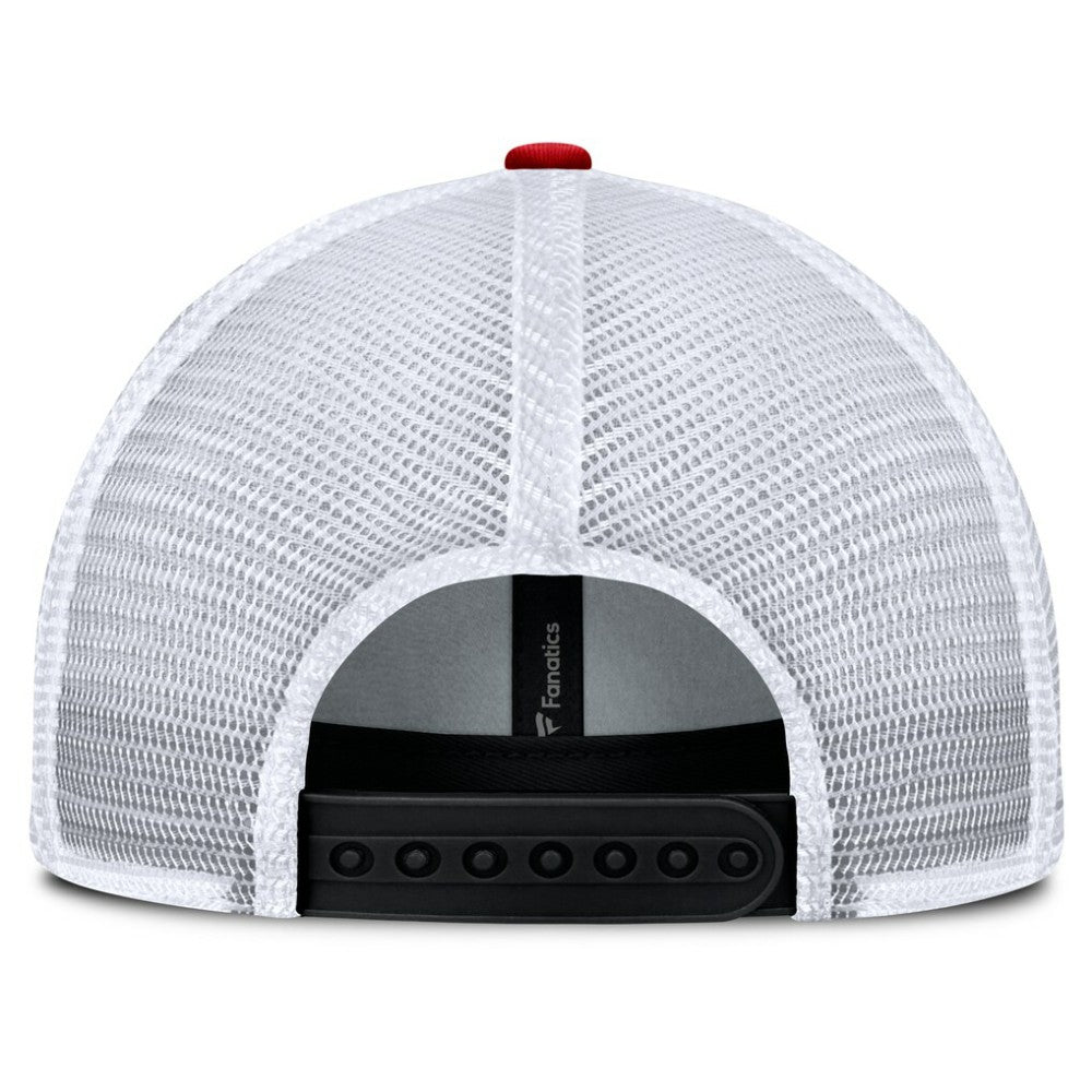New Jersey Devils Fanatics Fundamental One-Time Trucker Adjustable Hat