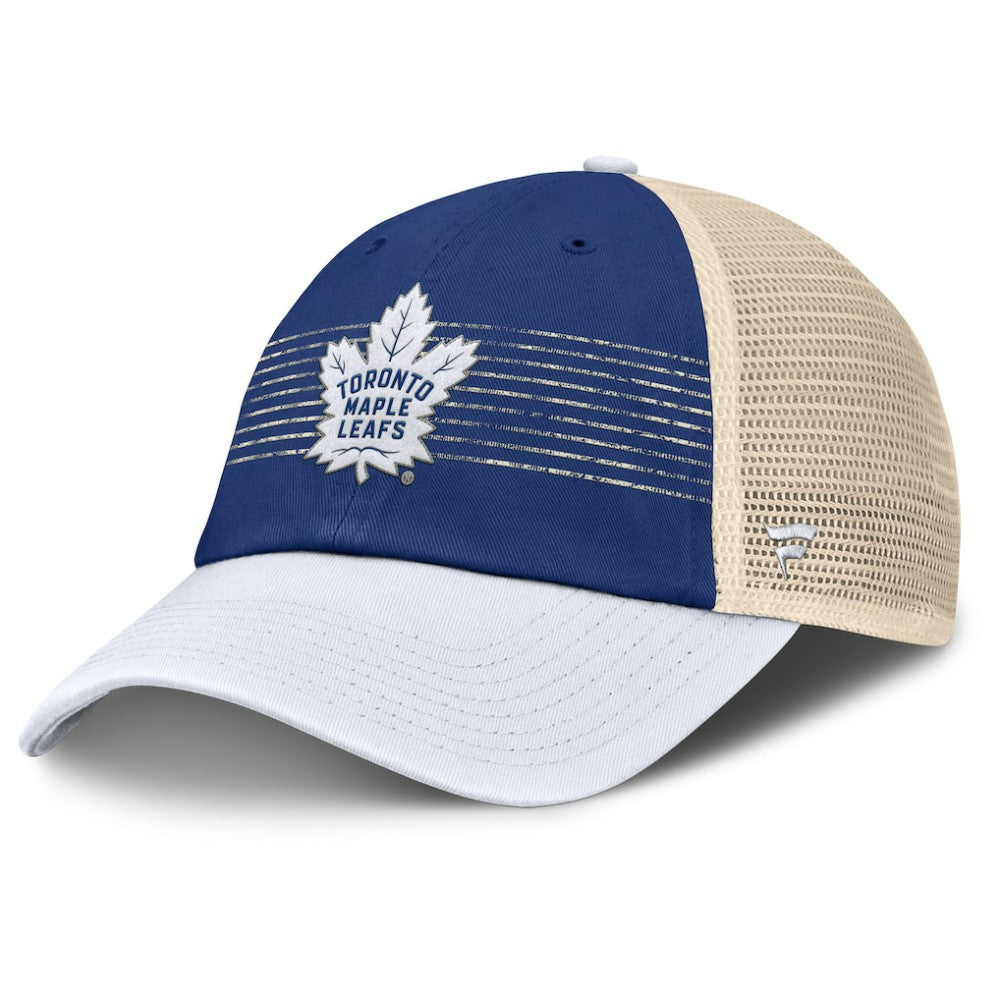 Toronto Maple Leafs Fanatics Heritage Breakaway Trucker Adjustable Hat