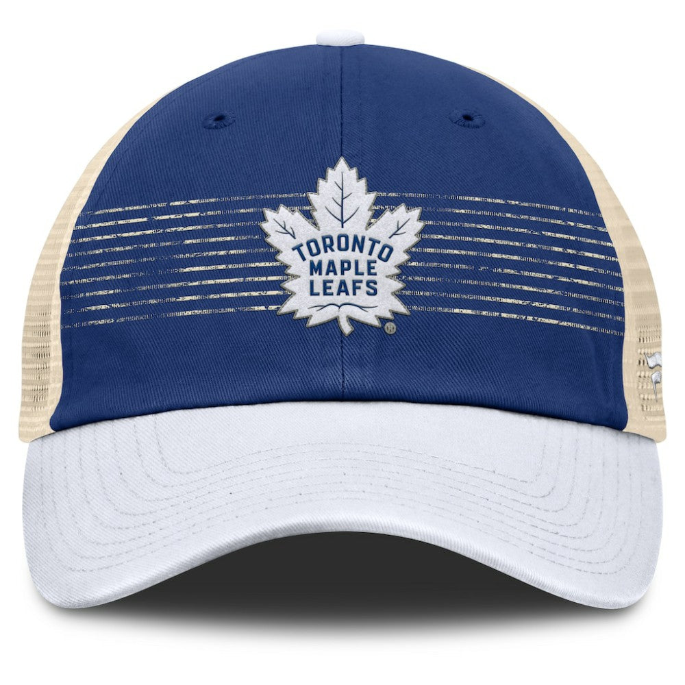 Toronto Maple Leafs Fanatics Heritage Breakaway Trucker Adjustable Hat