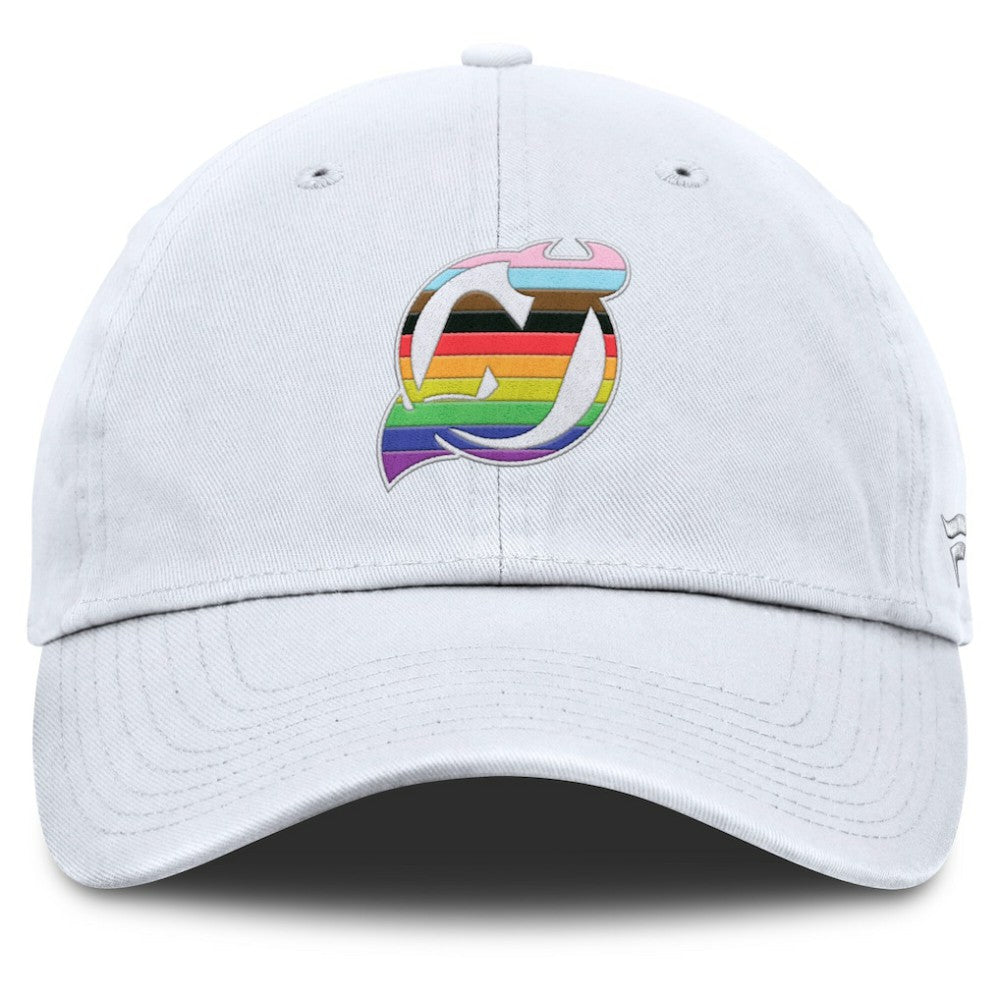 New Jersey Devils Fanatics PRIDE Adjustable Hat