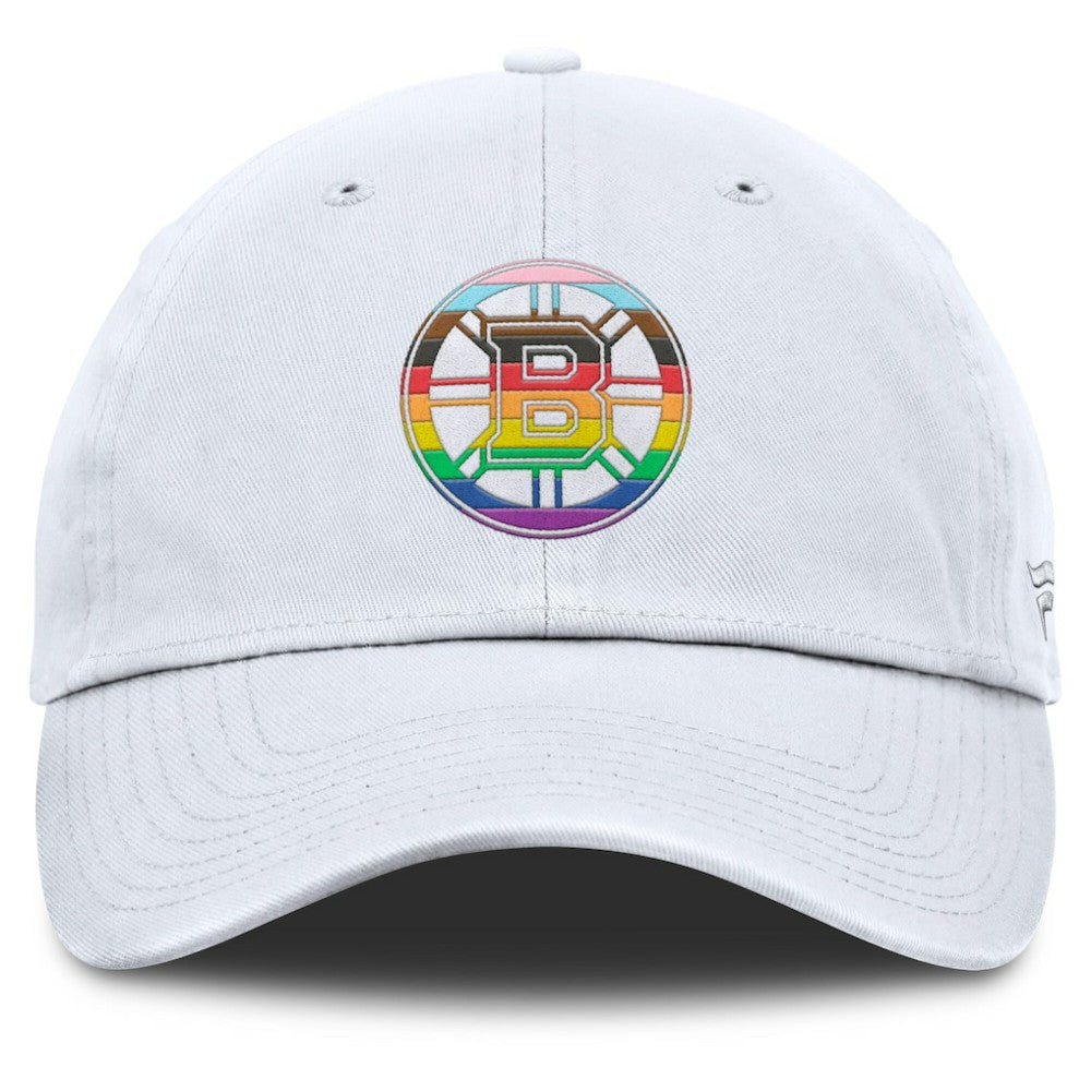 Boston Bruins Fanatics PRIDE Adjustable Hat