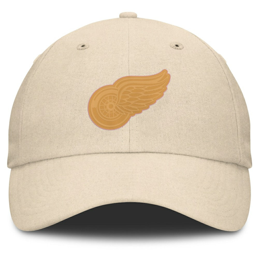 Detroit Red Wings Fanatics Front Office Canvas Adjustable Hat