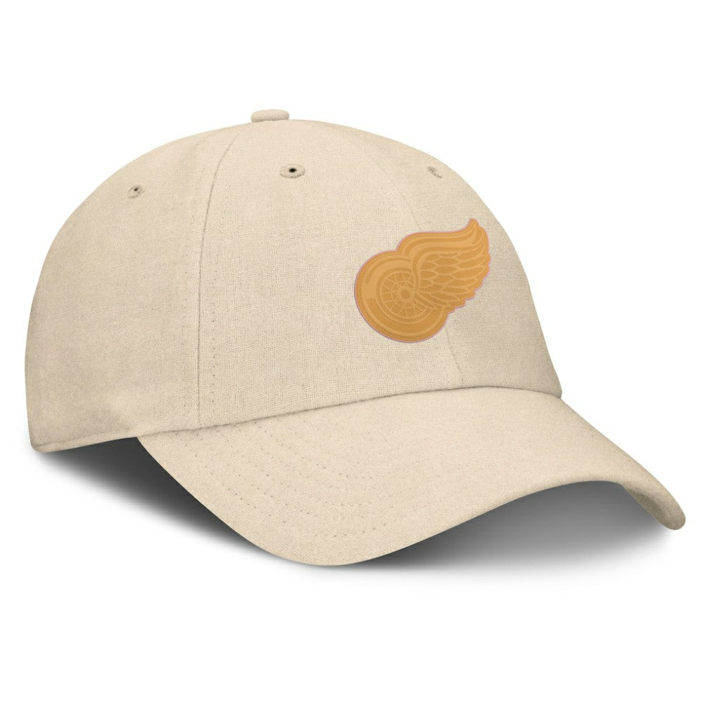 Detroit Red Wings Fanatics Front Office Canvas Adjustable Hat