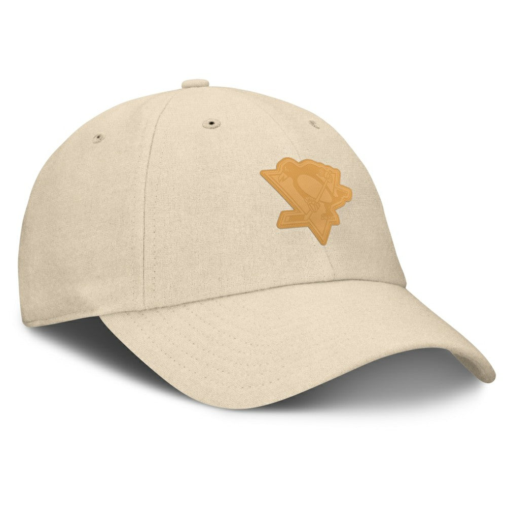Pittsburgh Penguins Fanatics Front Office Canvas Adjustable Hat