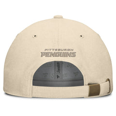Pittsburgh Penguins Fanatics Front Office Canvas Adjustable Hat