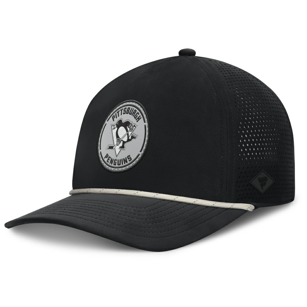 Pittsburgh Penguins Fanatics Front Office Performance A-Frame Adjustable Hat