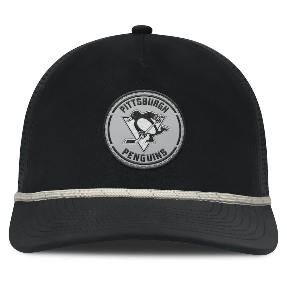 Pittsburgh Penguins Fanatics Front Office Performance A-Frame Adjustable Hat